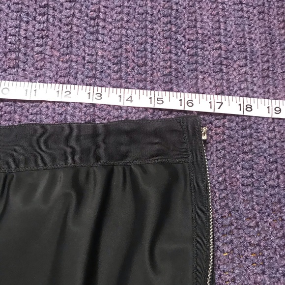 EUC Club Monaco black side zip skirt sz 8 - Picture 8 of 8